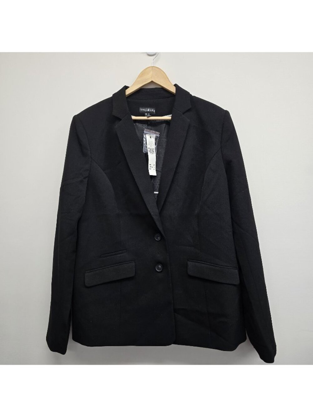 NWT Long Tall Sally Suit Jacket Blazer Size 18 Classic Longline Baddie Office